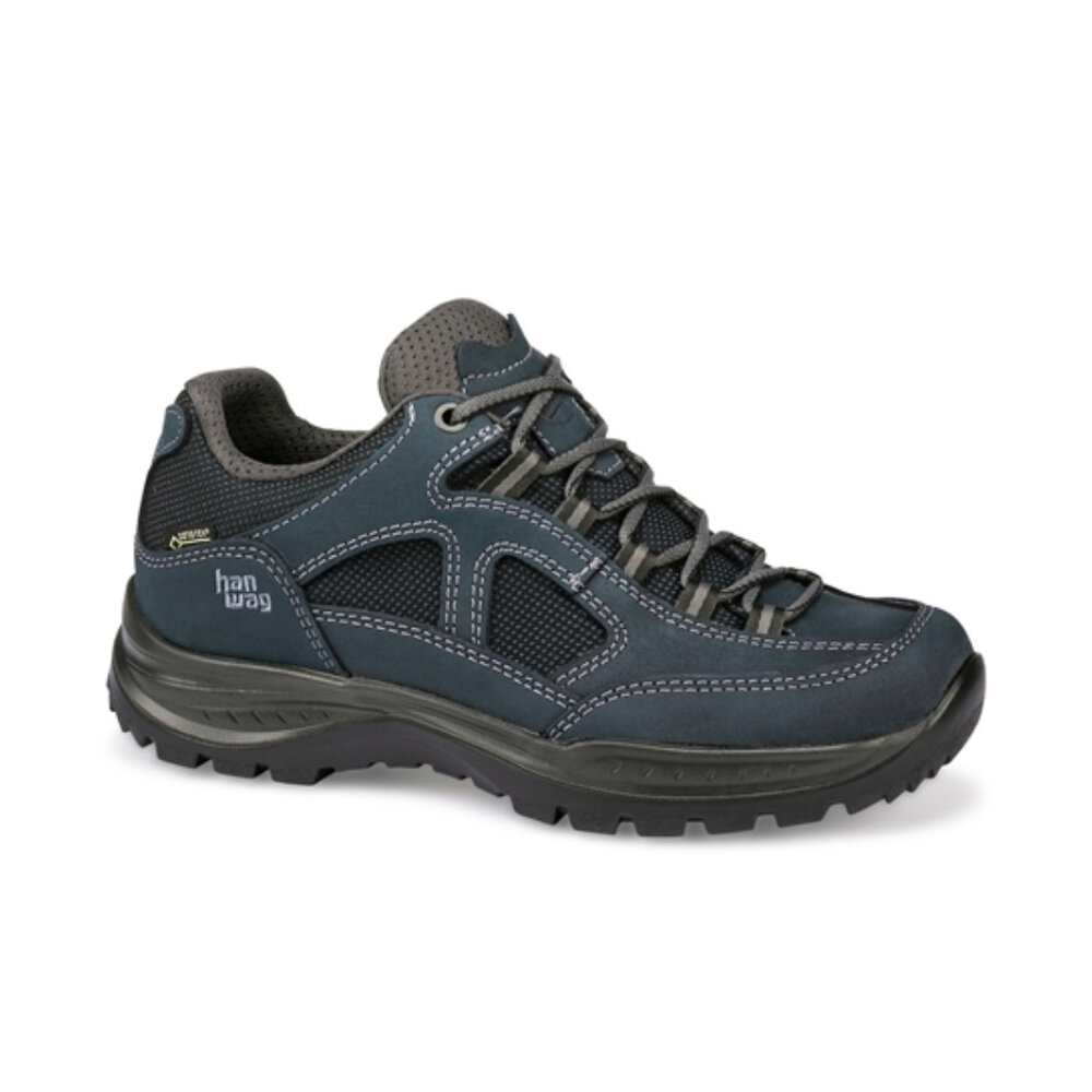 Hanwag Gritstone II Wide GTX Navy Asphalt Wandelschoenen Dames Hanwag Gritstone II Wide GTX Navy Asphalt Wandelschoenen Dames