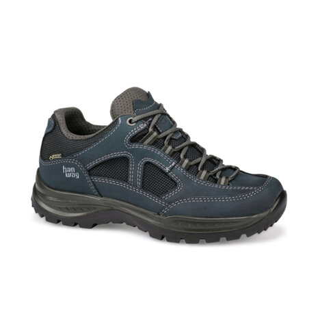 Hanwag Gritstone II Wide Lady GTX Navy Asphalt Wandelschoenen Dames Hanwag Gritstone II Wide Lady GTX Navy Asphalt Wandelschoenen Dames
