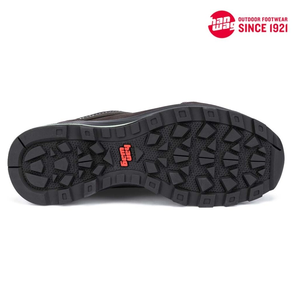 Hanwag Banks Low Bunion GTX Asphalt Mint Wandelschoenen Dames