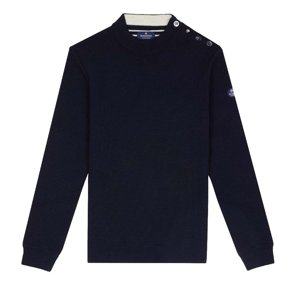 Royal Mer Adrian Marine Matrozentrui Met Ronde Hals Heren