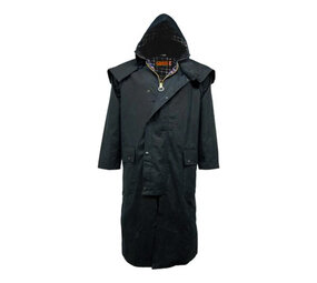 Game Stockman Long Cape Black Waxjas Heren Game Stockman Long Cape Black Waxjas Heren