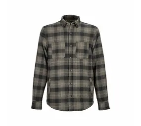 Gevavi Workwear GW40 Gevoerde Flanel Bruin Shirt Heren