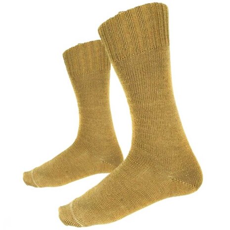 Aanbieding  8 Paar Nederlandse Legersokken Kaki