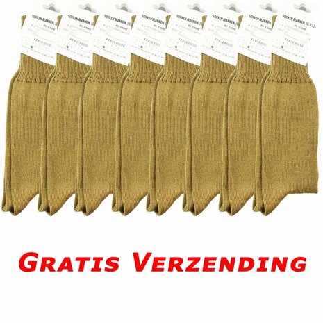 Aanbieding  8 Paar Nederlandse Legersokken Kaki