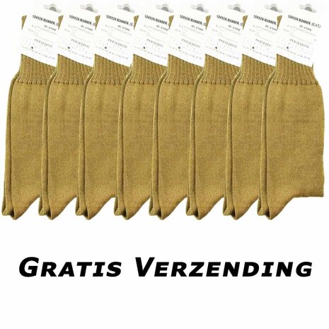Aanbieding  8 Paar Nederlandse Legersokken Kaki