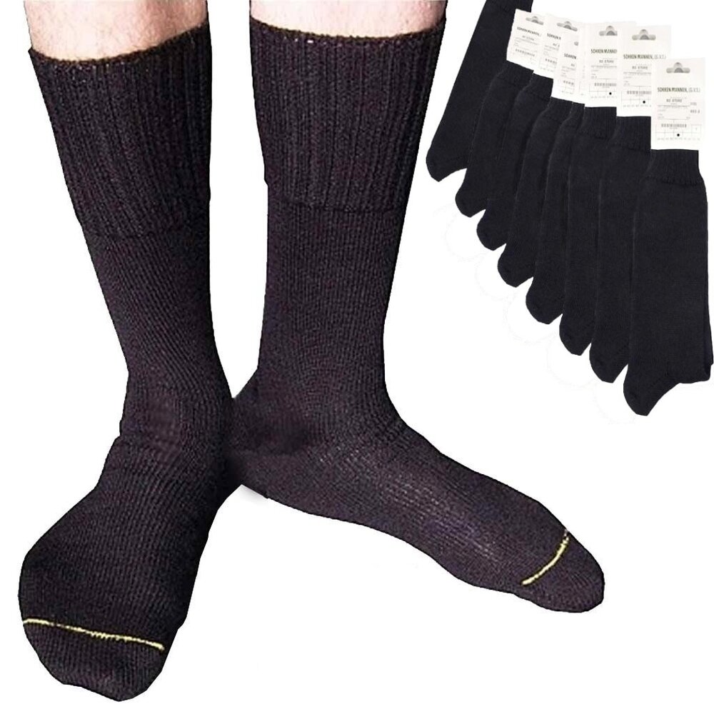 Aanbieding 8 Paar Nederlandse Legersokken Zwart Aanbieding 8 Paar Nederlandse Legersokken Zwart