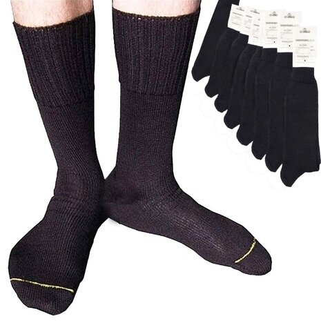 Aanbieding 8 Paar Nederlandse Legersokken Zwart Aanbieding 8 Paar Nederlandse Legersokken Zwart