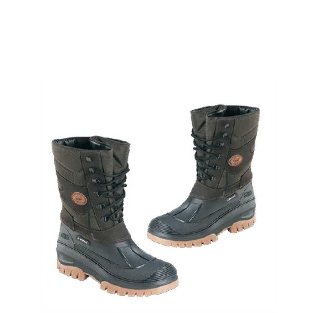 Hybride Groen Gevoerde Laarzen Hybride Groen Gevoerde Laarzen