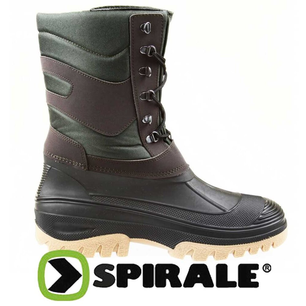 Hybride Groen Gevoerde Laarzen Hybride Groen Gevoerde Laarzen