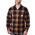 Relaxed Fit Flannel Bruin Sherpa Jack Heren Relaxed Fit Flannel Bruin Sherpa Jack Heren