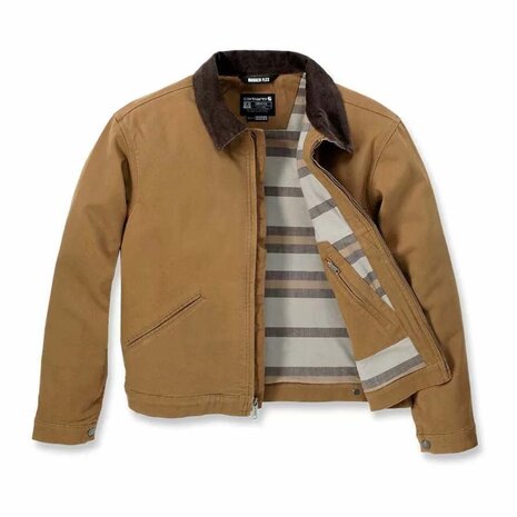 Carhartt Relaxed Fit Canvas Detroit Bruin Jacket Dames