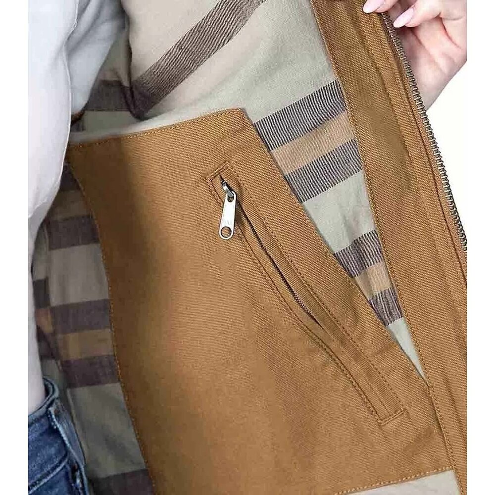 Carhartt Relaxed Fit Canvas Detroit Bruin Jacket Dames