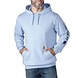 Carhartt Sleeve Logo Fog Blue Hooded Sweatshirt Heren Carhartt Sleeve Logo Fog Blue Hooded Sweatshirt Heren