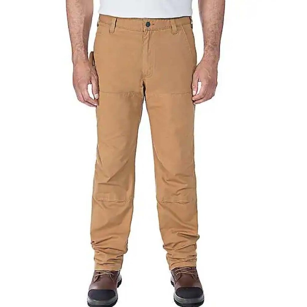 Carhartt Steel Rugged Flex Utility Double Front Bruin Werkbroek Heren Carhartt Steel Rugged Flex Utility Double Front Bruin Werkbroek Heren