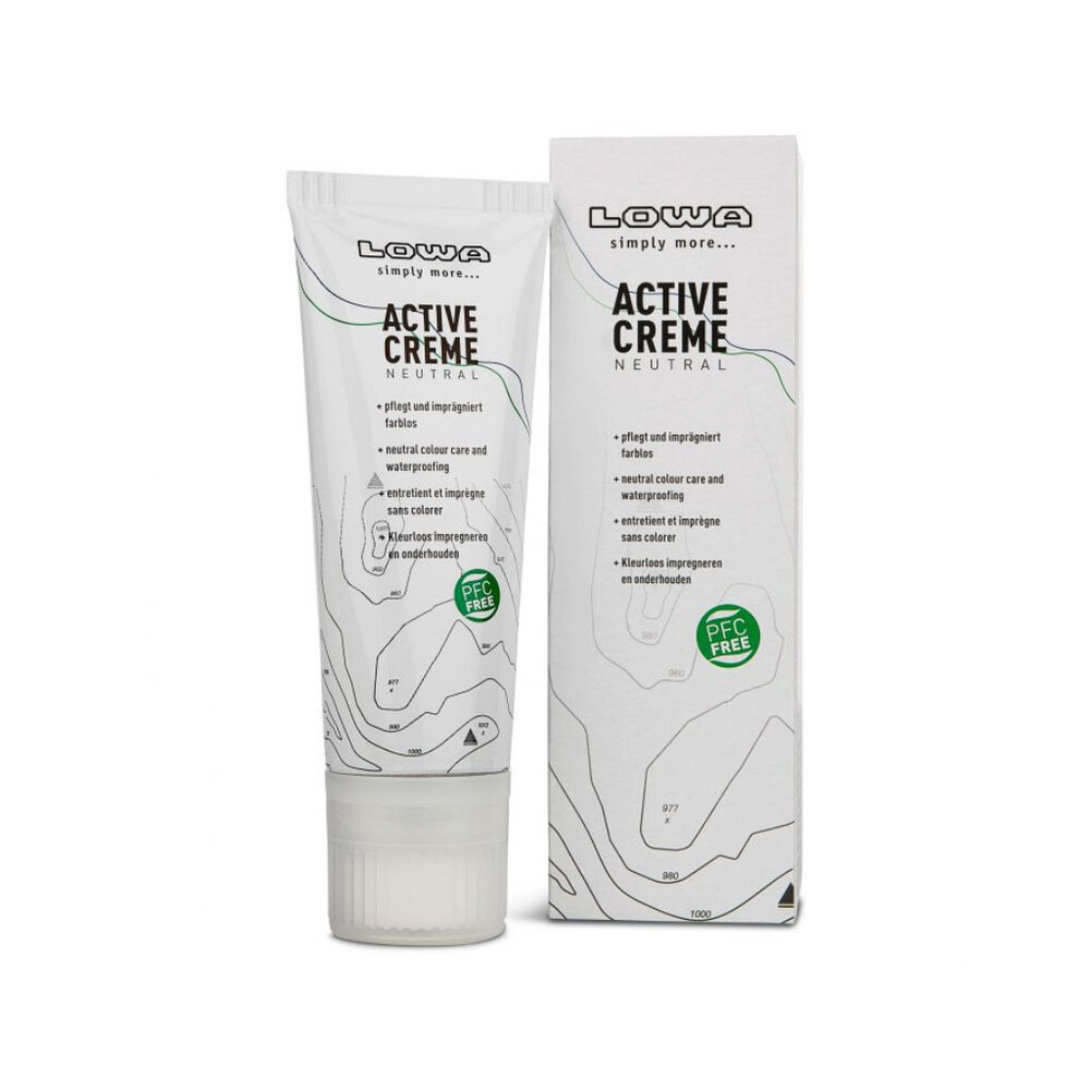 Lowa Active Creme 75ml PFC Free Onderhoudsmiddel Schoenen Lowa Active Creme 75ml PFC Free Onderhoudsmiddel Schoenen