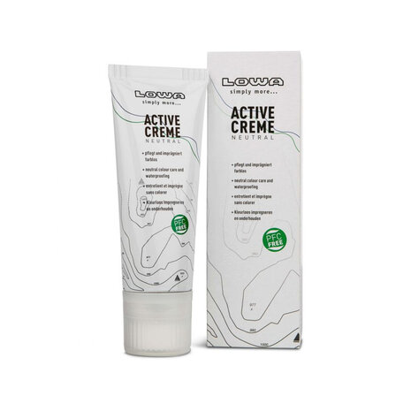 Lowa Active Creme 75ml PFC Free Onderhoudsmiddel Schoenen Lowa Active Creme 75ml PFC Free Onderhoudsmiddel Schoenen