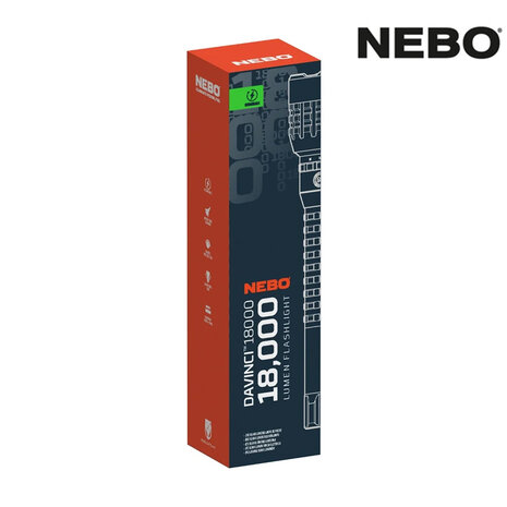Nebo Davinci 18000 Oplaadbare Zaklamp