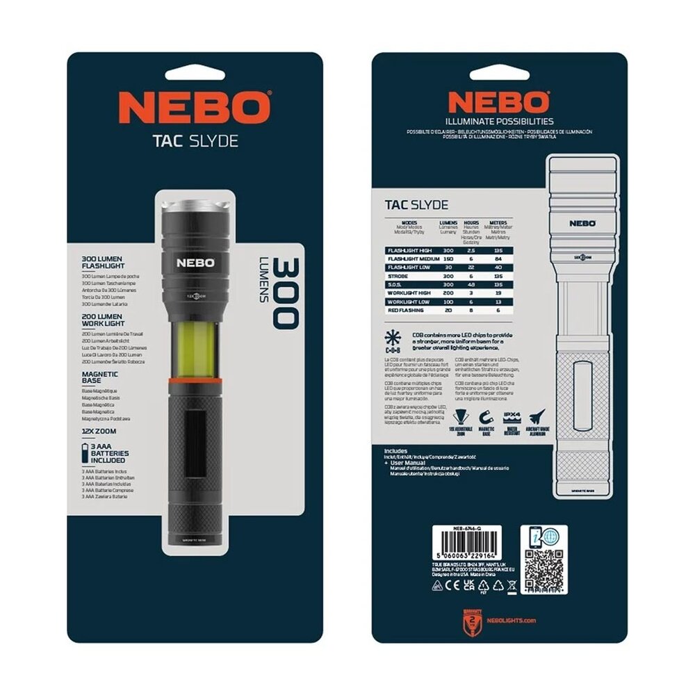 Nebo Tac Slyde Zaklamp