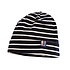 Classic Bonnet Navy Natural Katoenen Muts Classic Bonnet Navy Natural Katoenen Muts