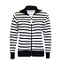 Classic Cardigan Natural Navy Maritiem Vest Dames Classic Cardigan Natural Navy Maritiem Vest Dames