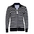 Classic Cardigan Navy Natural Maritiem Vest Dames Classic Cardigan Navy Natural Maritiem Vest Dames