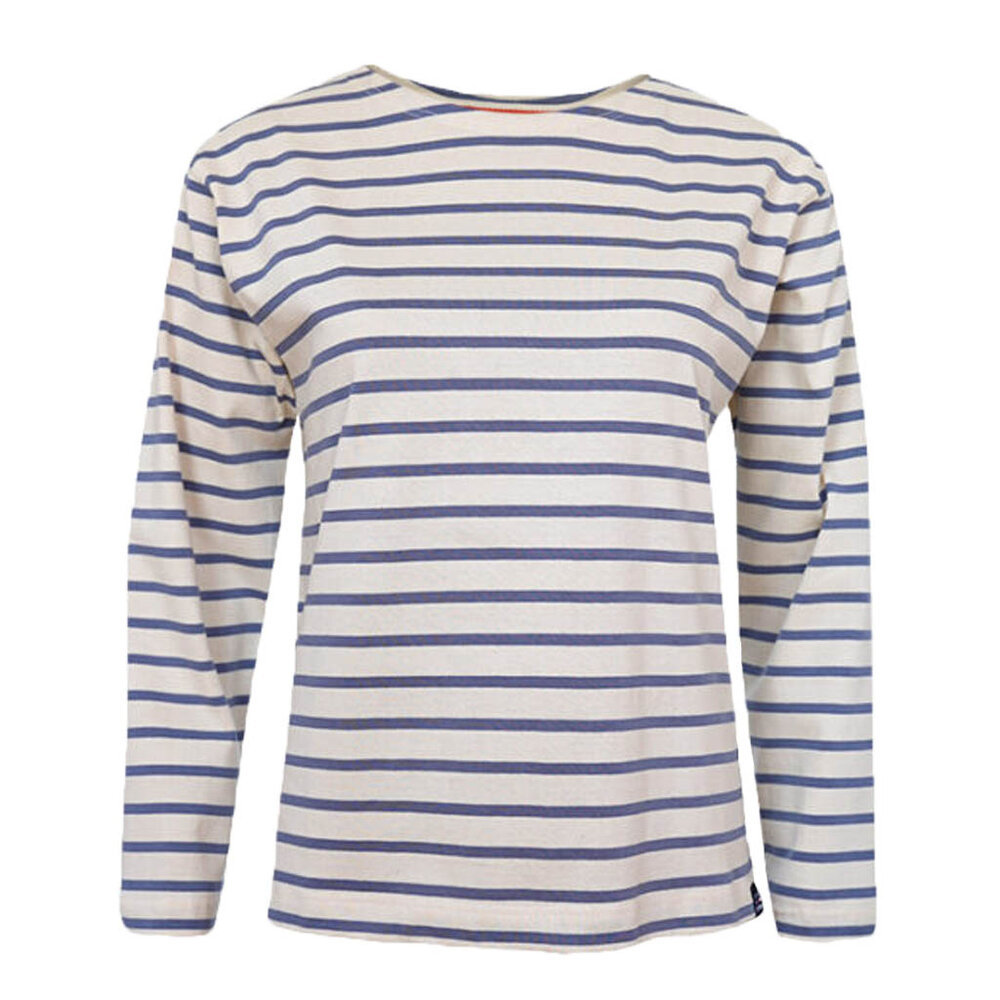 Breton Stripe Classic Natural Jeans Maritiem Shirt Dames Breton Stripe Classic Natural Jeans Maritiem Shirt Dames