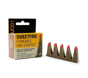 UCO Sweetfire Strikeable Firestarter 8 pack UCO Sweetfire Strikeable Firestarter 8 pack