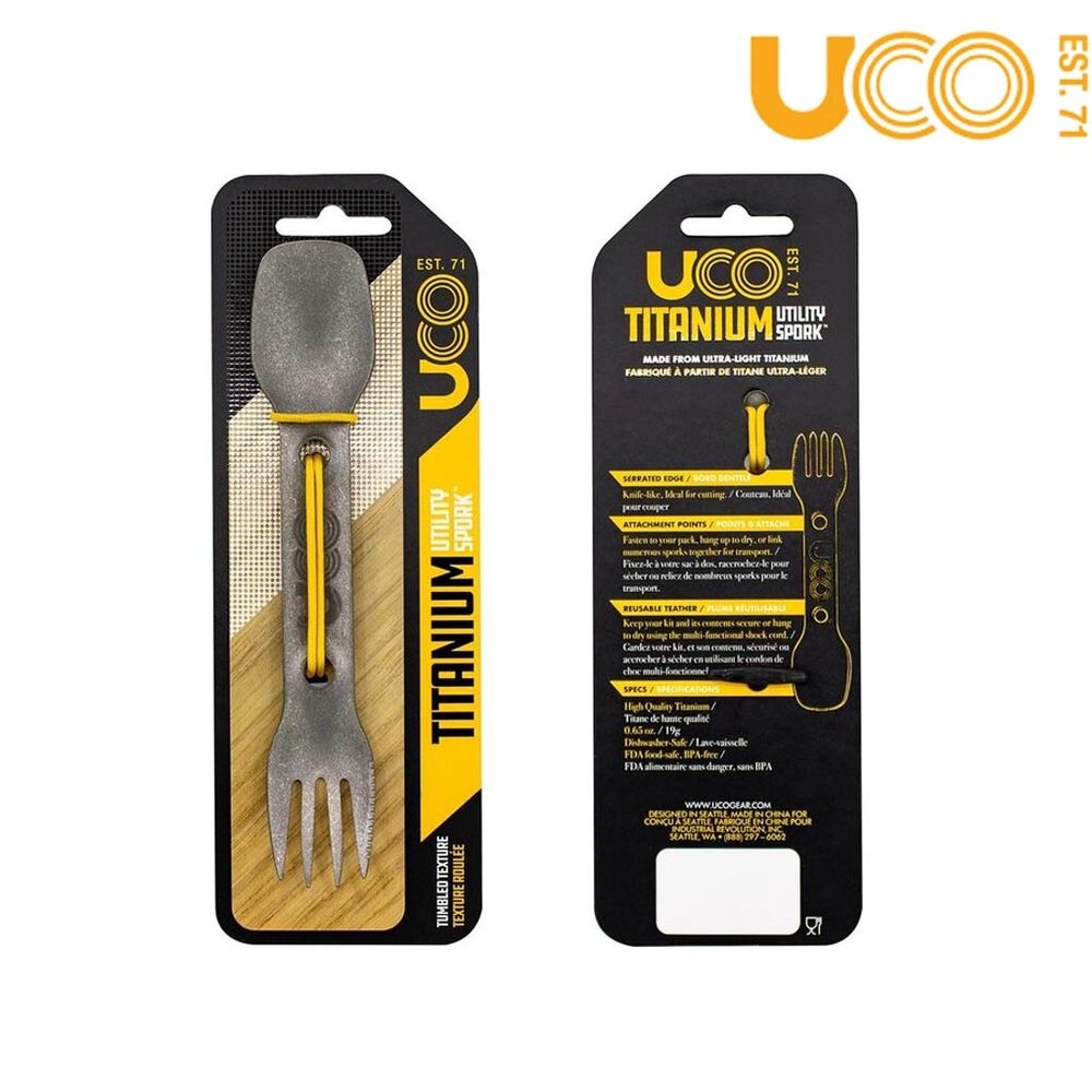 Titanium Utility Spork Titanium Utility Spork