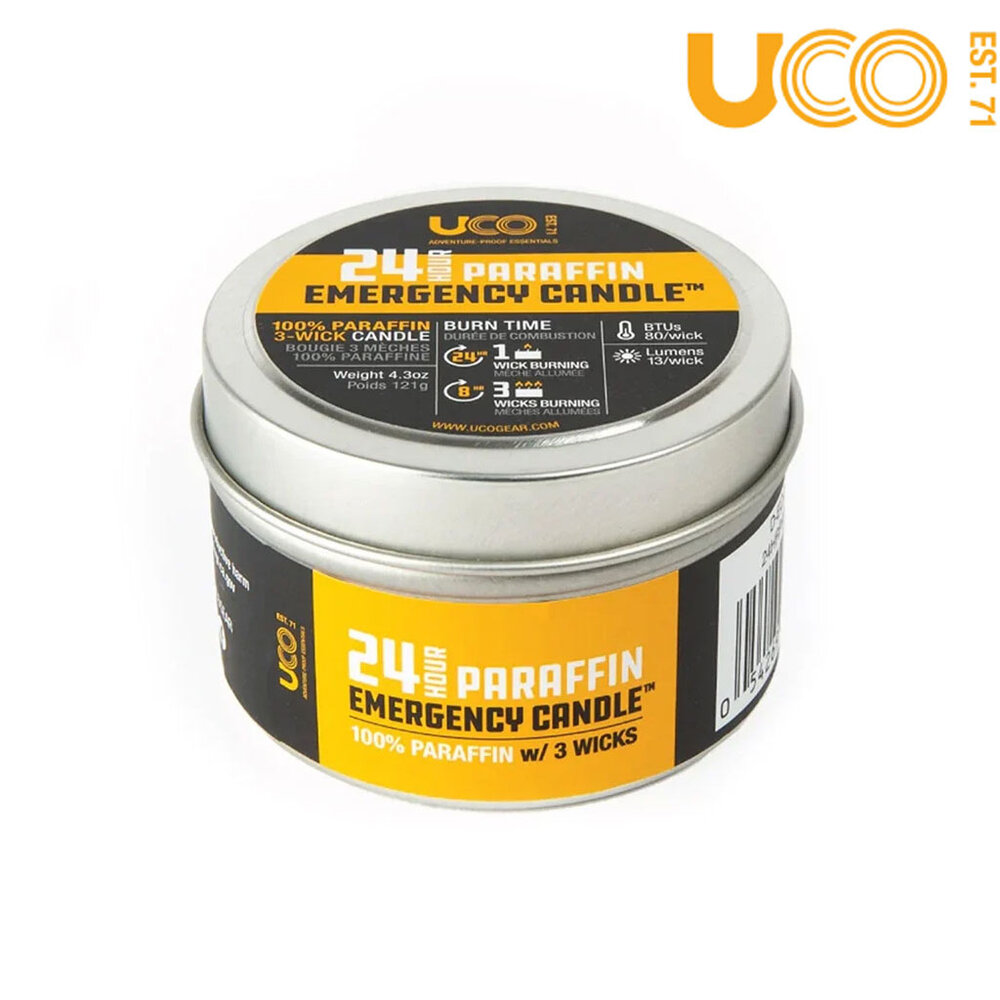 UCO Noodkaars 24 uur Parafine UCO Noodkaars 24 uur Parafine