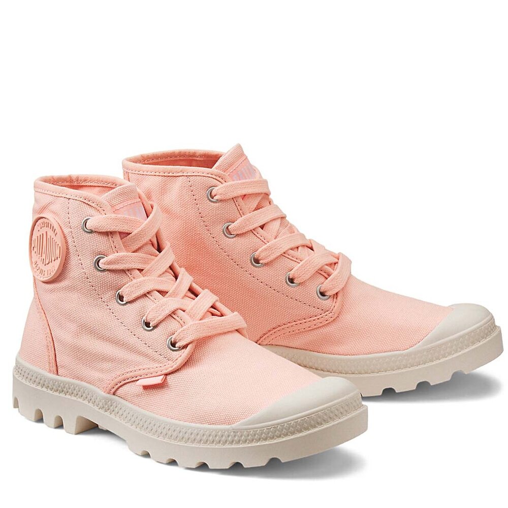 Palladium Pampa Hi Sandy Peach Wandelschoenen Dames