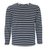 Breton Stripe Classic Navy Natural Maritiem Shirt Heren Breton Stripe Classic Navy Natural Maritiem Shirt Heren