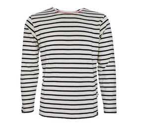 Breton Stripe Classic Natural Navy Maritiem Shirt Heren Breton Stripe Classic Natural Navy Maritiem Shirt Heren