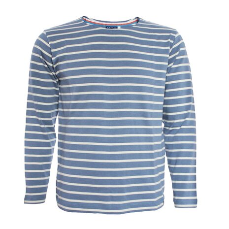 Breton Stripe Classic Jeans Natural Maritiem Shirt Heren Breton Stripe Classic Jeans Natural Maritiem Shirt Heren