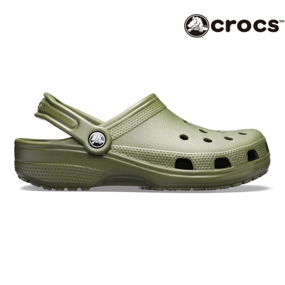 Crocs Classic Army Green Klompen Crocs Classic Army Green Klompen