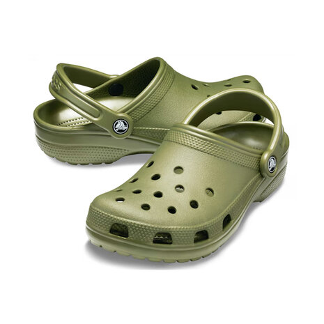 Crocs Classic Army Green Klompen Crocs Classic Army Green Klompen
