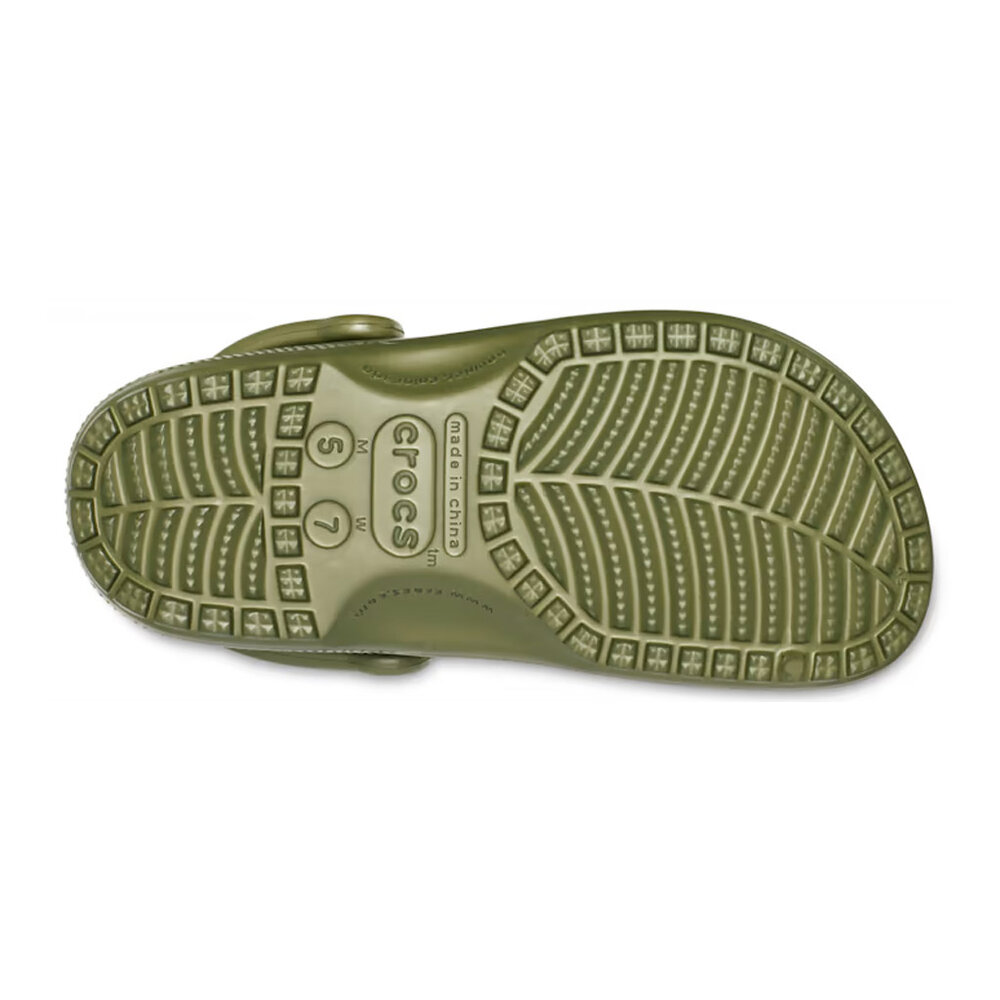 Crocs Classic Army Green Klompen Crocs Classic Army Green Klompen