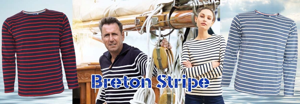 Breton Stripe, maritieme shirts en vesten Breton Stripe, maritieme shirts en vesten