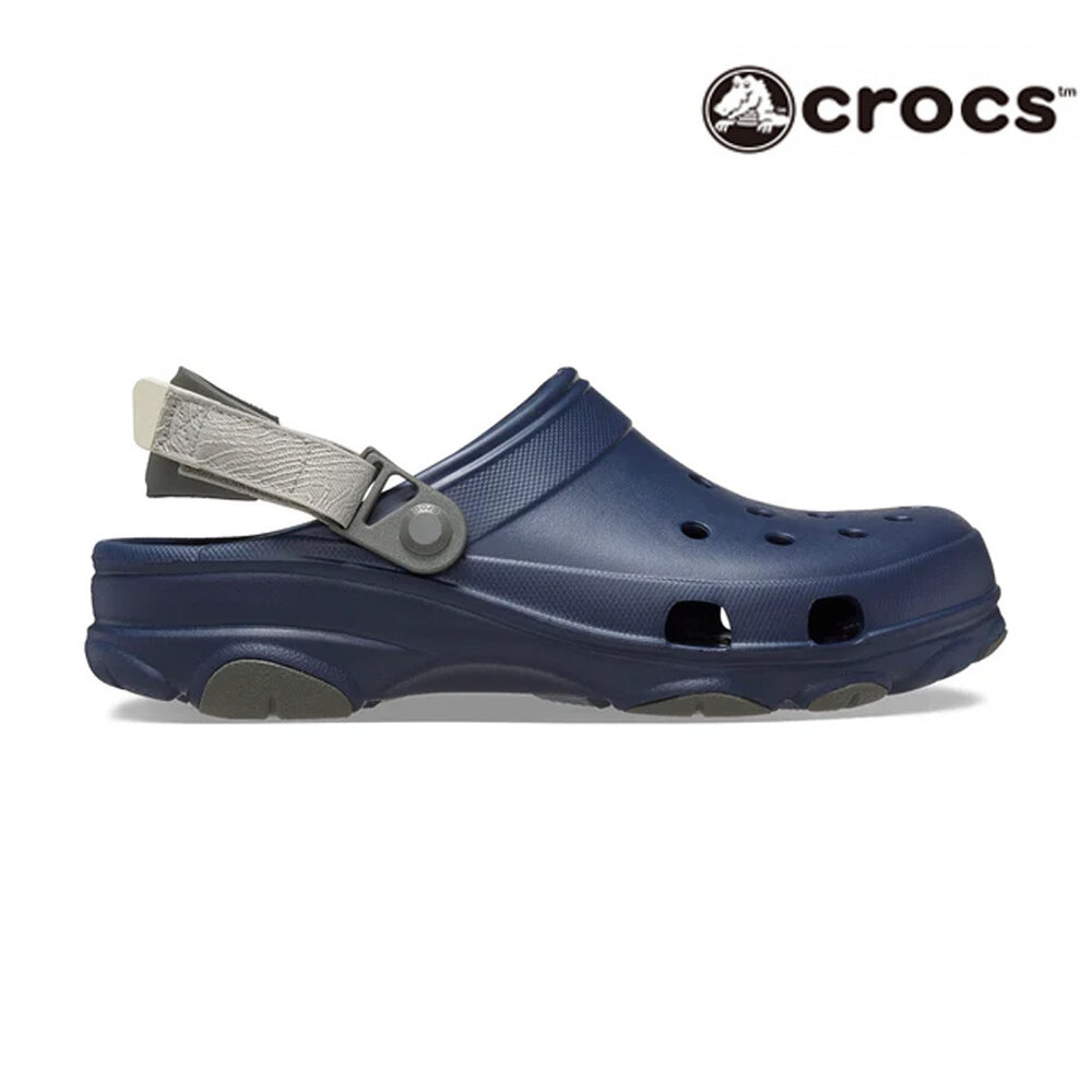 Crocs All Terrain Clog Navy Dusty Olive Klompen Crocs All Terrain Clog Navy Dusty Olive Klompen