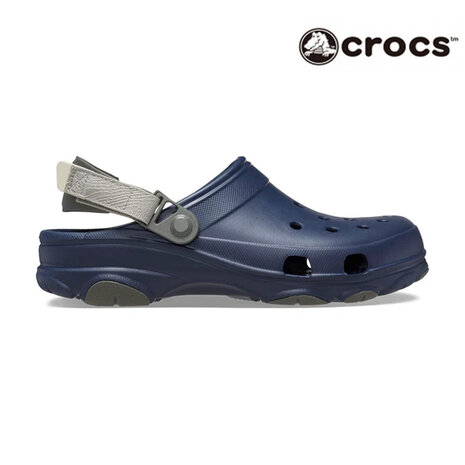 Crocs All Terrain Clog Navy Dusty Olive Klompen Crocs All Terrain Clog Navy Dusty Olive Klompen