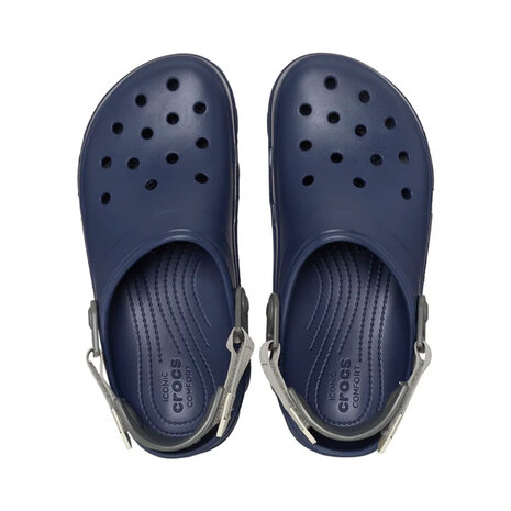Crocs All Terrain Clog Navy Dusty Olive Klompen Crocs All Terrain Clog Navy Dusty Olive Klompen