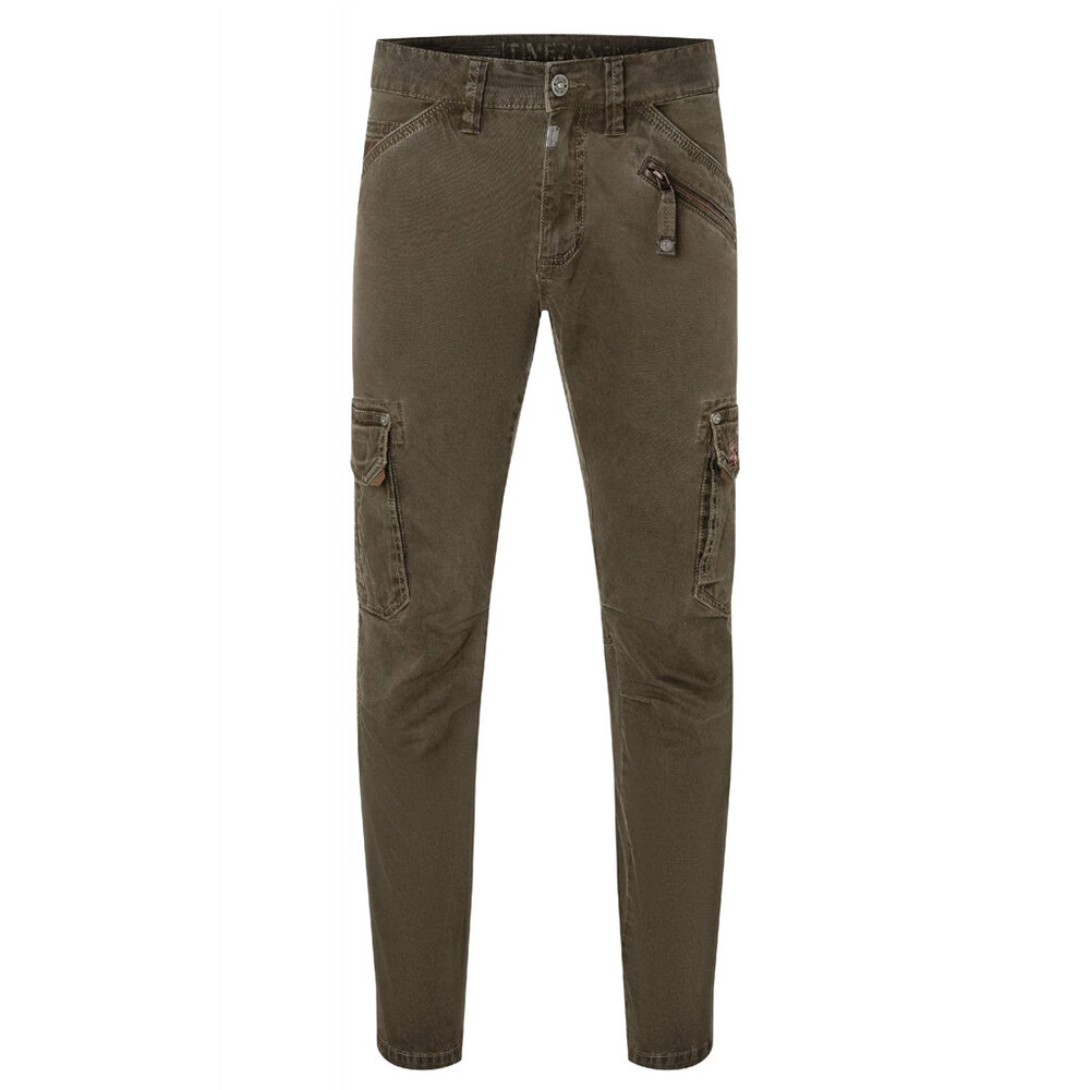 Timezone Regular RogerTZ Army Olive Cargobroek Heren Timezone Regular RogerTZ Army Olive Cargobroek Heren