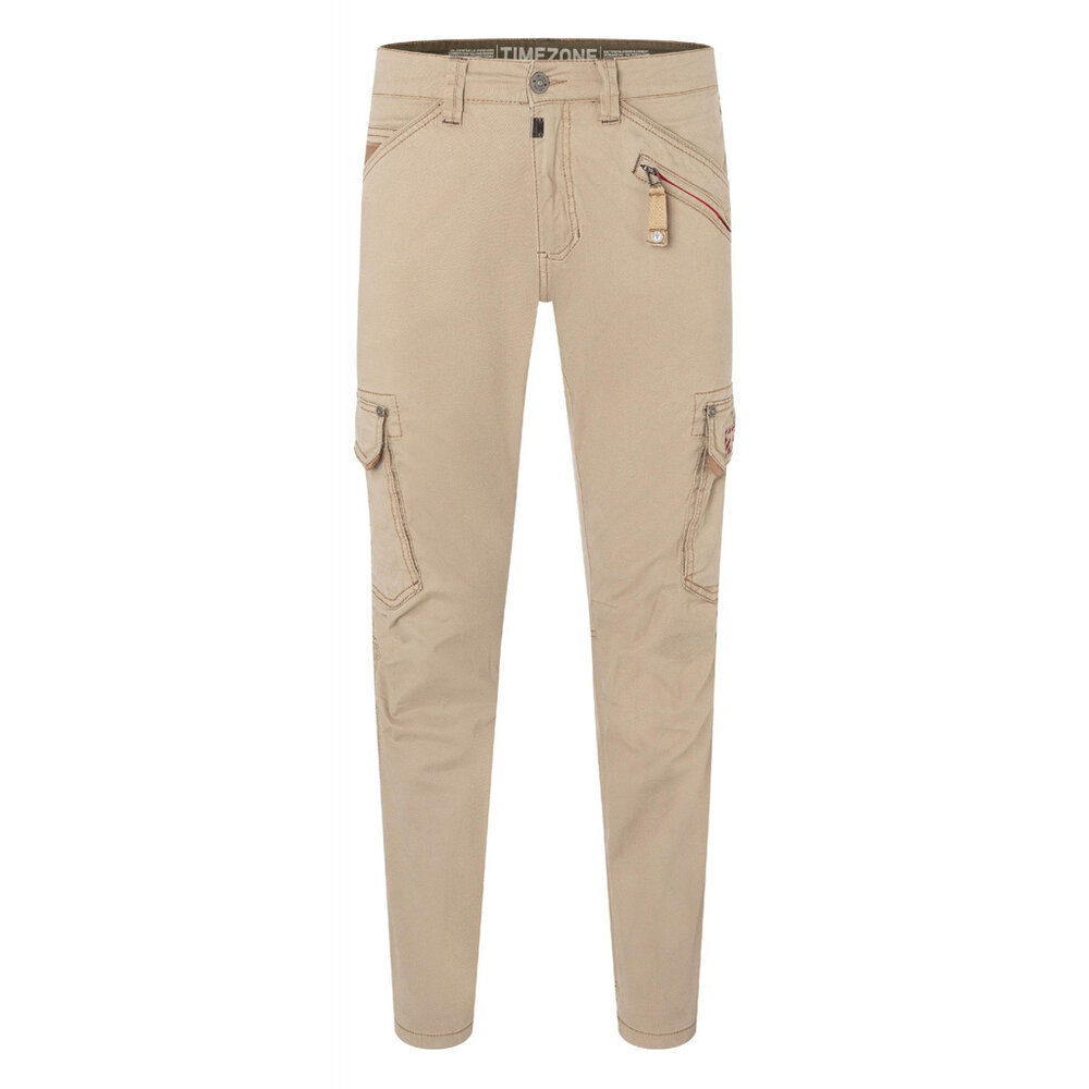 Timezone Regular RogerTZ Chino Beige Cargobroek Heren