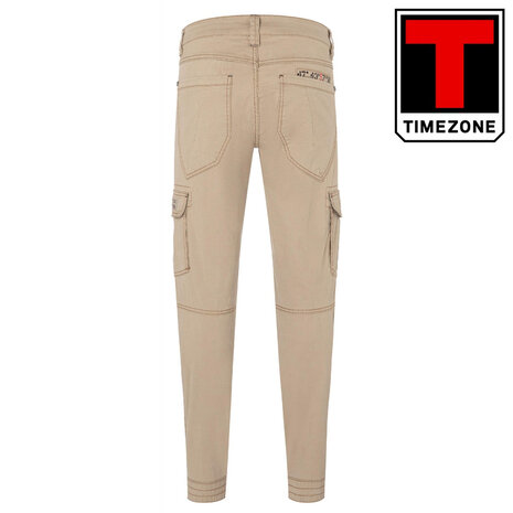 Timezone Regular RogerTZ Chino Beige Cargobroek Heren