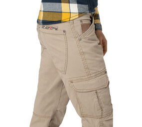 Timezone Regular RogerTZ Chino Beige Cargobroek Heren Timezone Regular RogerTZ Chino Beige Cargobroek Heren
