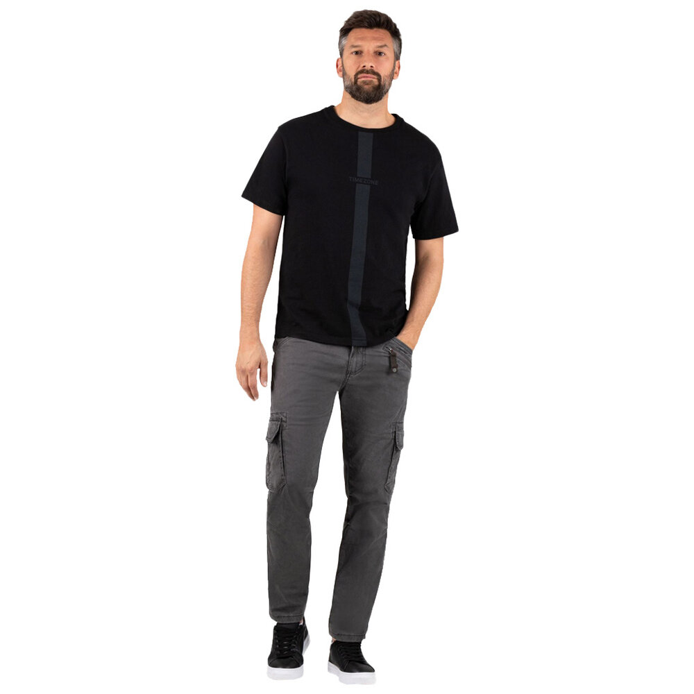Timezone Regular BenTZ Zipper Charcoal Grey Cargobroek Heren Timezone Regular BenTZ Zipper Charcoal Grey Cargobroek Heren