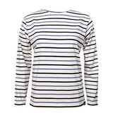 Breton Stripe Classic Multi Navy Jeans Maritiem Shirt Dames Breton Stripe Classic Multi Navy Jeans Maritiem Shirt Dames