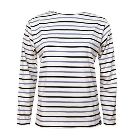 Breton Stripe Classic Multi Navy Jeans Maritiem Shirt Dames Breton Stripe Classic Multi Navy Jeans Maritiem Shirt Dames