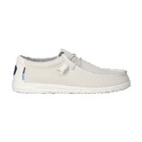 Hey Dude Wally Sport Mesh White Instappers Heren Hey Dude Wally Sport Mesh White Instappers Heren
