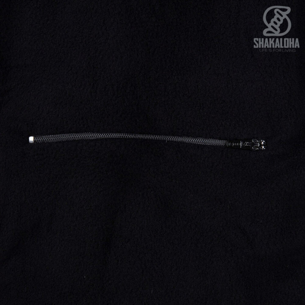 Shakaloha Montana Ziphood Black Vest Heren