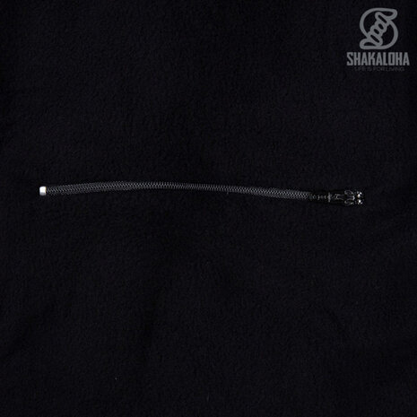 Shakaloha Montana Ziphood Black Vest Heren